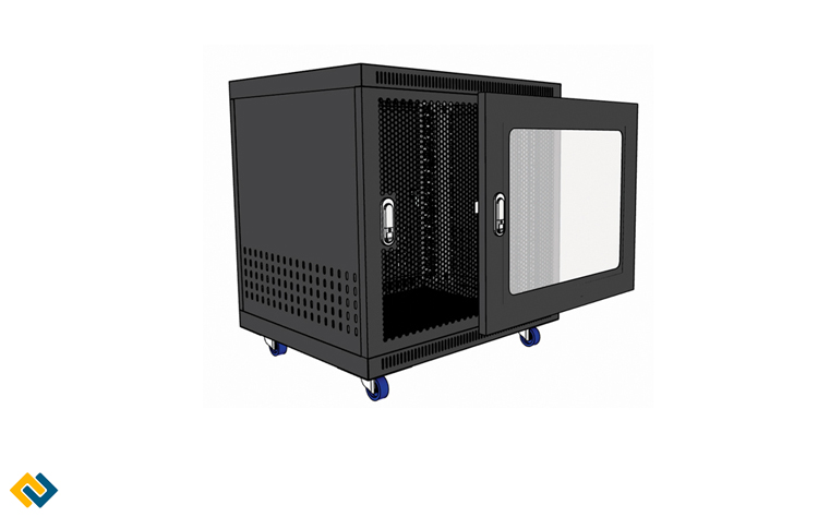 Tủ Rack 10U D500, Tủ Rack 10U D500 kiểu dáng mới bền đẹp giá rẻ